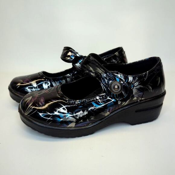 Easy Works By Easy Street Clogs Mary Janes Work Shoes Women’s 7M Slip Resistant - Picture 3 of 13